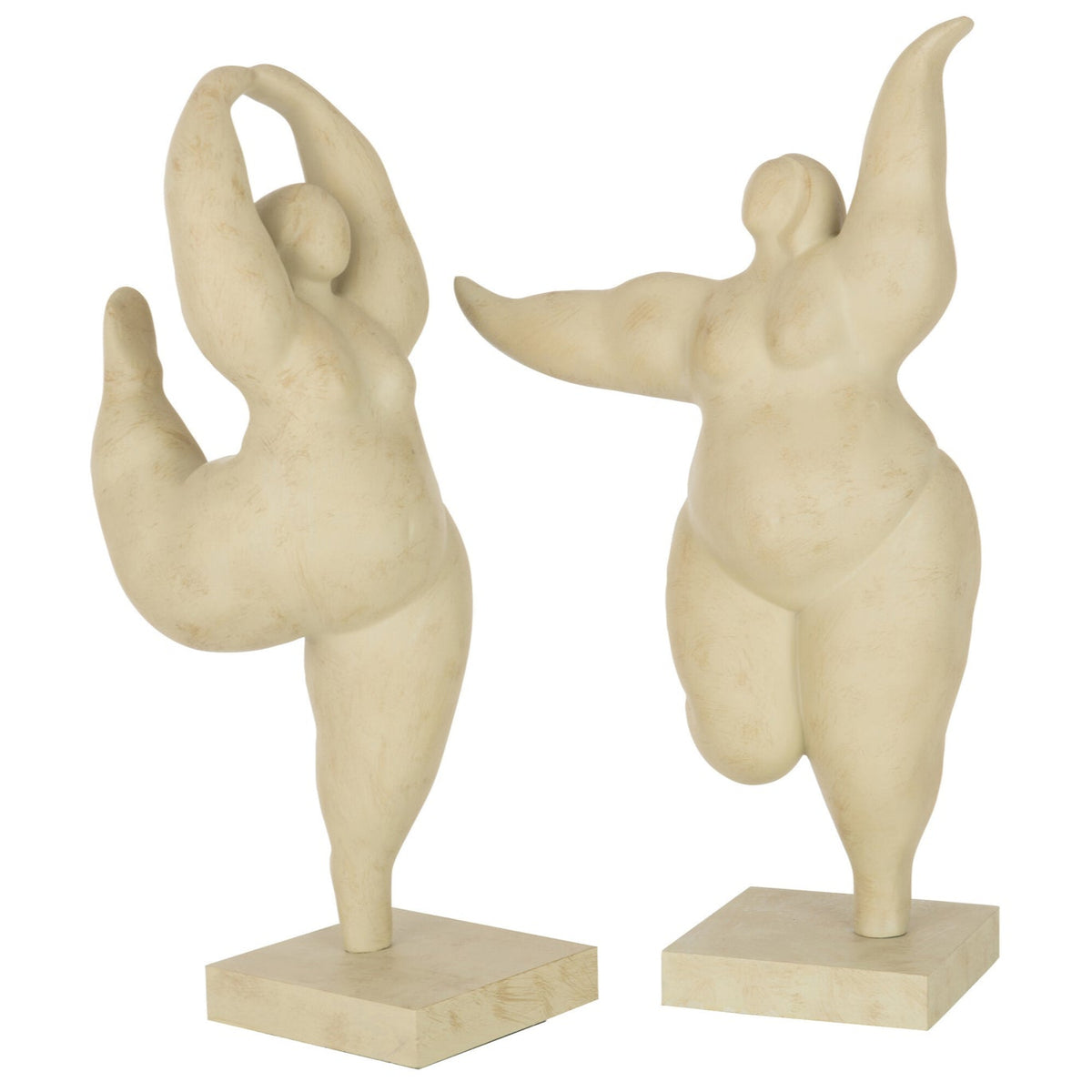 Figur Delphine Poly Beige H52cm J-Line