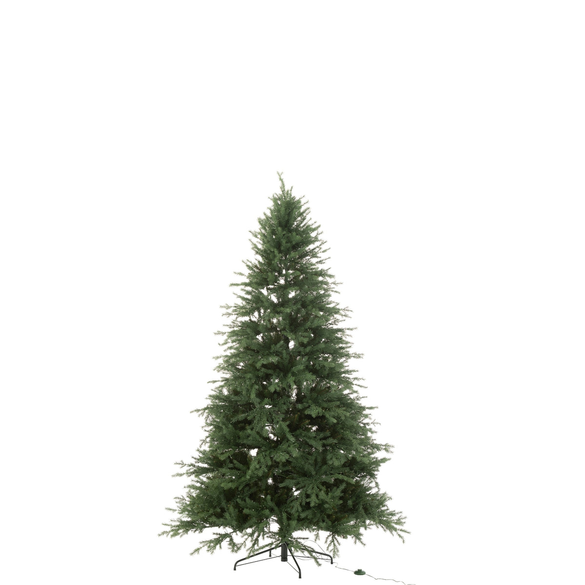 Juletræ 3000 LED kunstigt mørkegrønt, large, H 225 cm – J-Line