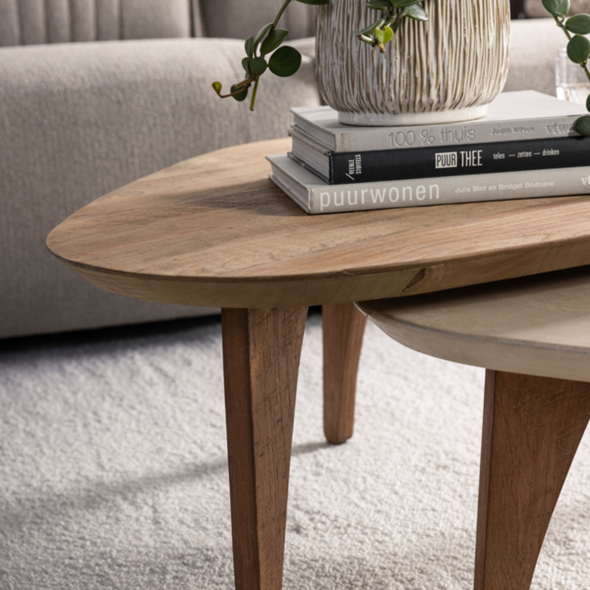 DTP Home Bliss Mortex-sofabord Pebble