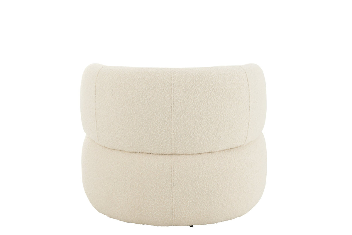Drejestol Rund Skum Taupe J-Line
