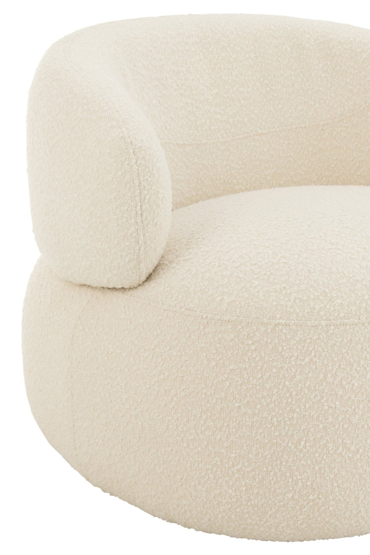 Drejestol Rund Skum Taupe J-Line