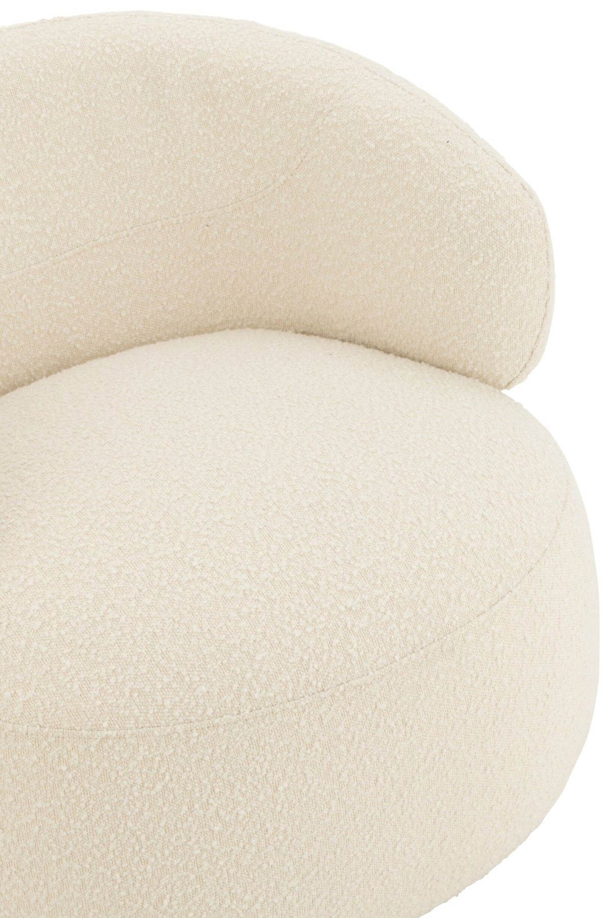 Drejestol Rund Skum Taupe J-Line