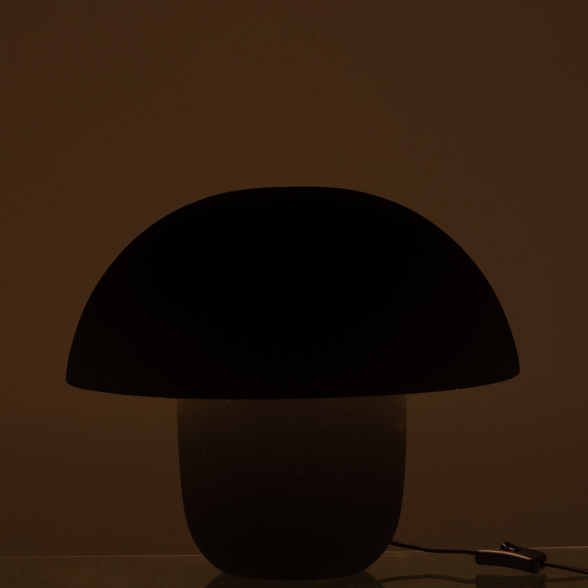 J-Line Bordlampe Jern Sort Medium