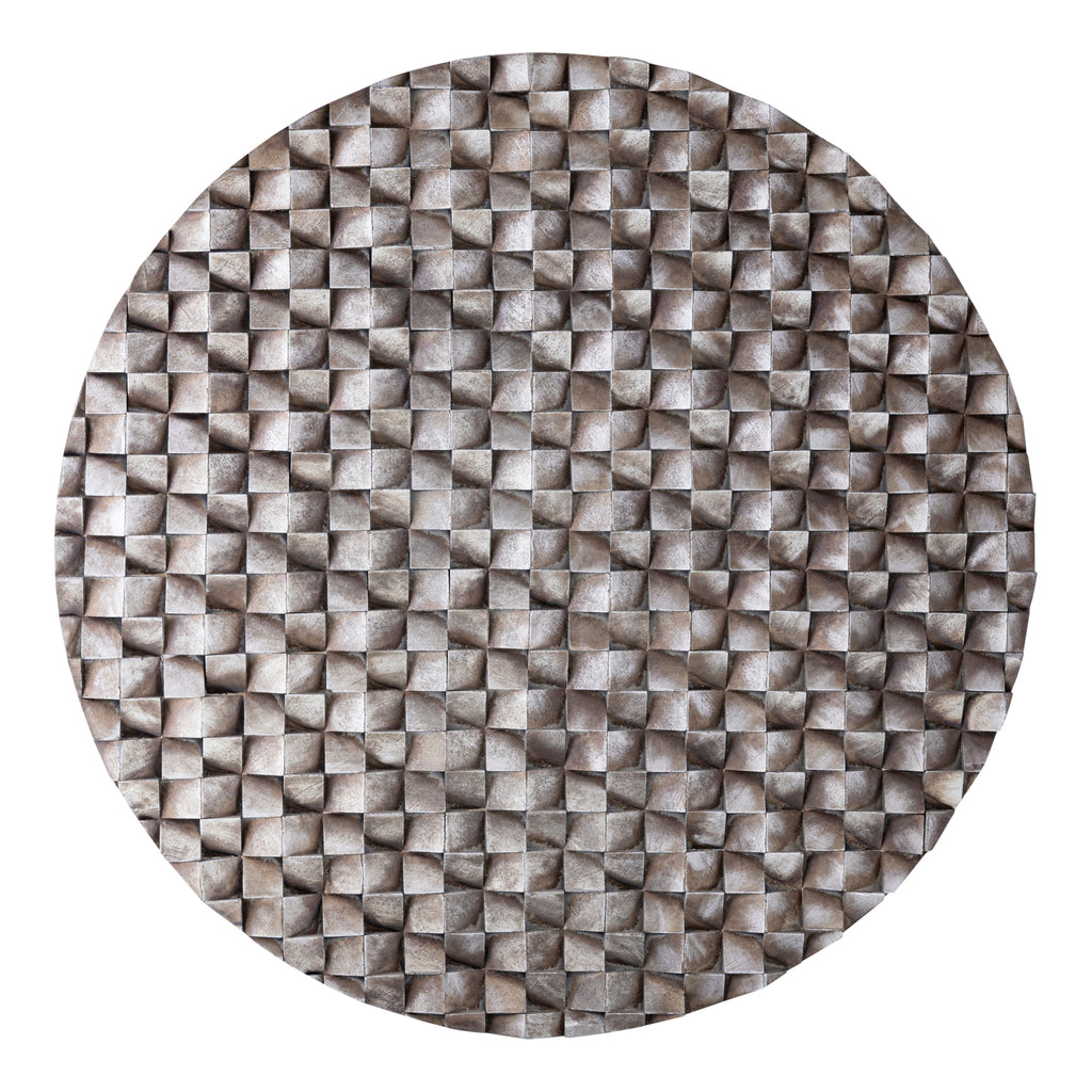 Vægpanel Zoaya bronze 3D rund, stor Ø 120 cm PTMD