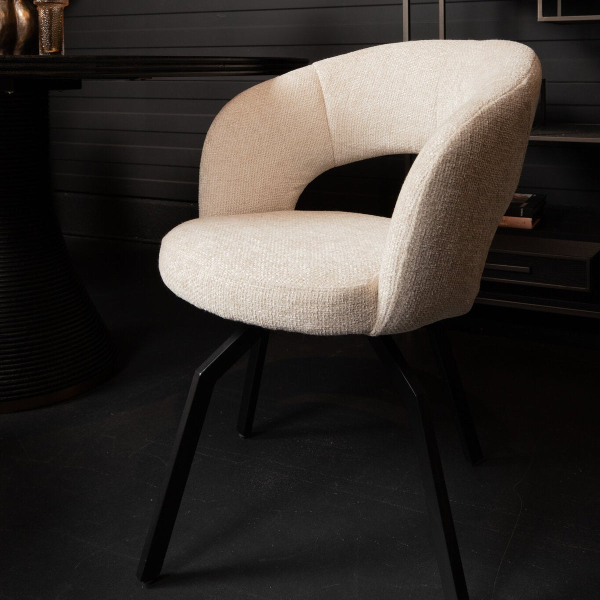 Aranea spisebordsstol beige Symphony 3 PTMD