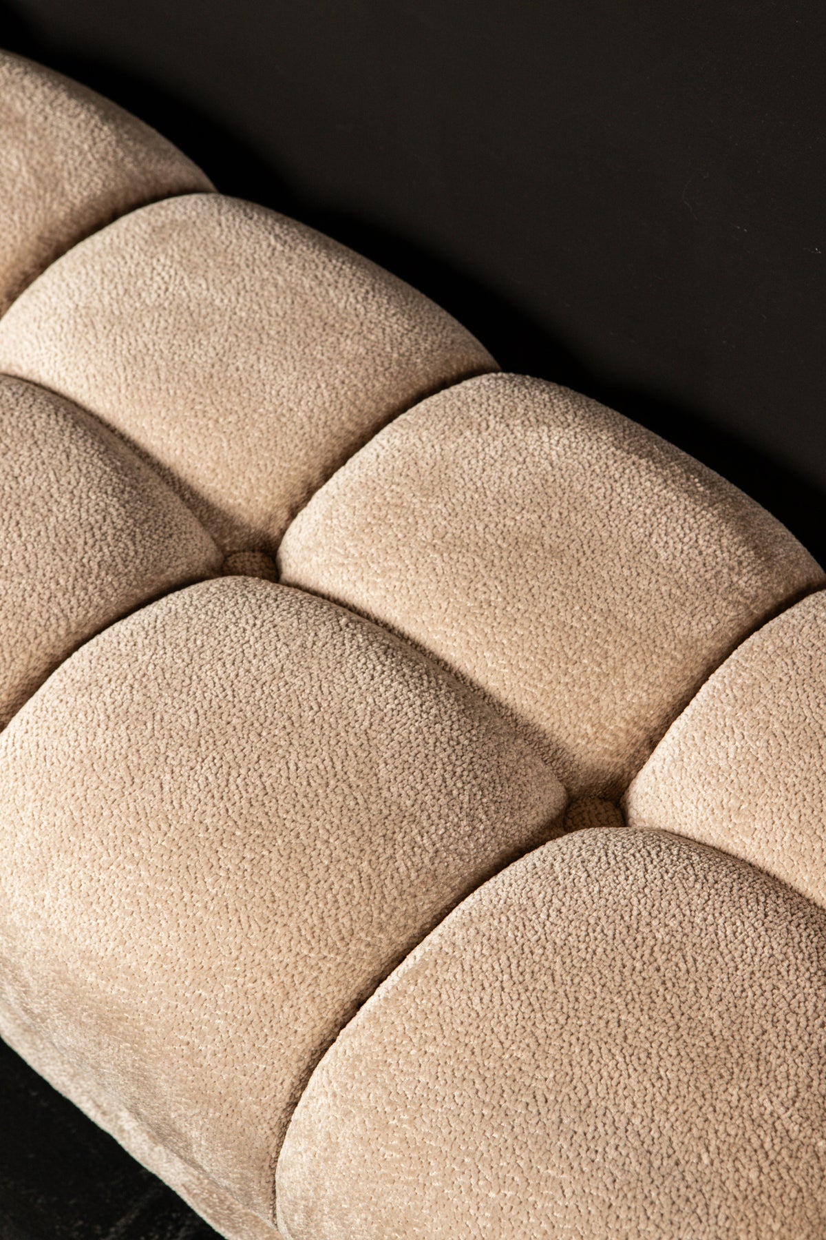 Melbourne-bænk 160 × 47 × 48 cm beige PTMD