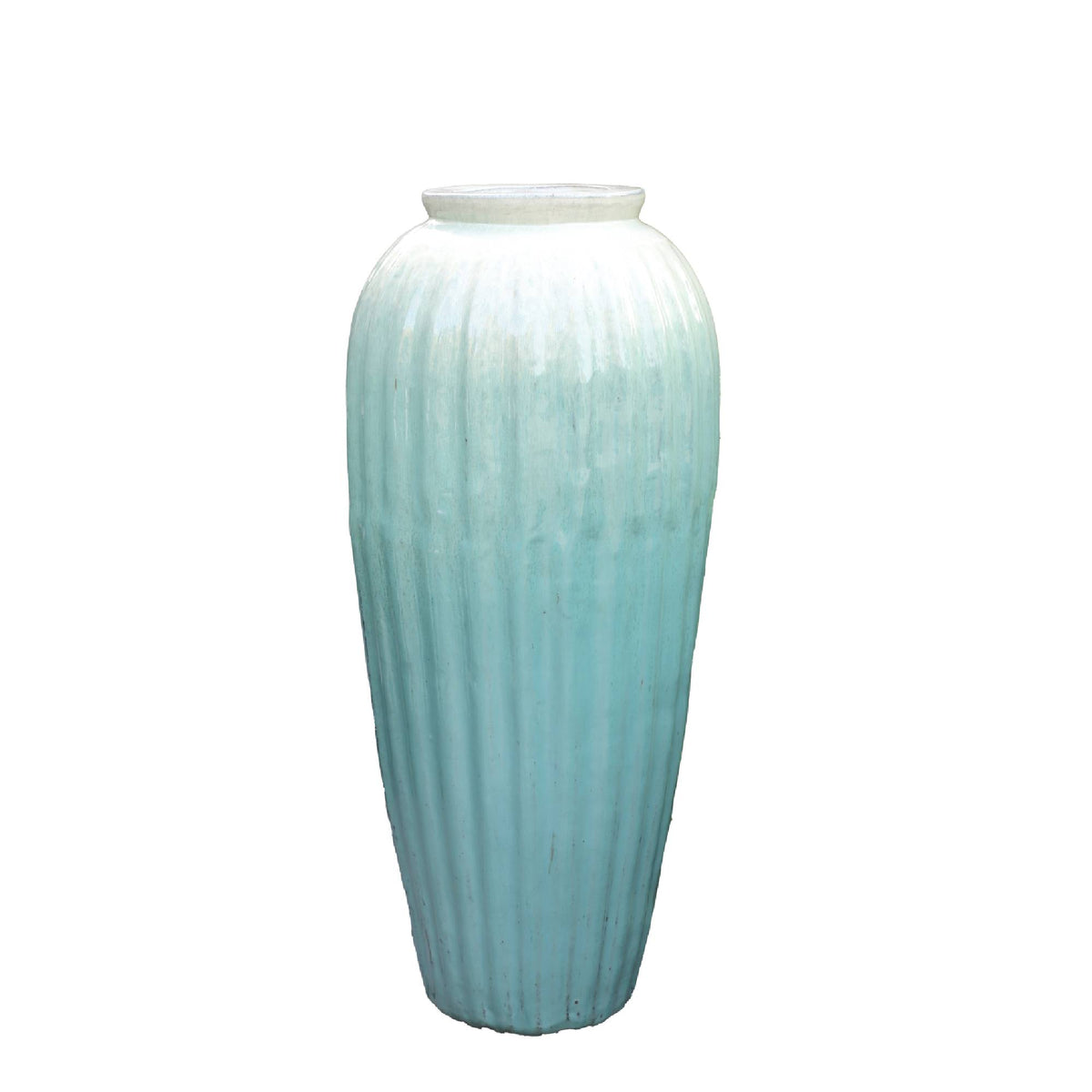 Blomsterpotte Mellisa 36x36x89 cm Keramik Hvid PTMD