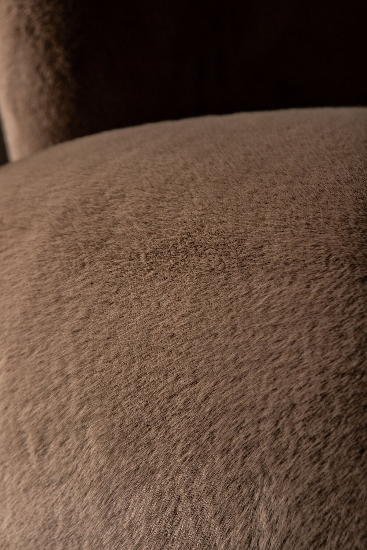 Fauteuil Aphrodite Mocca Fur PTMD
