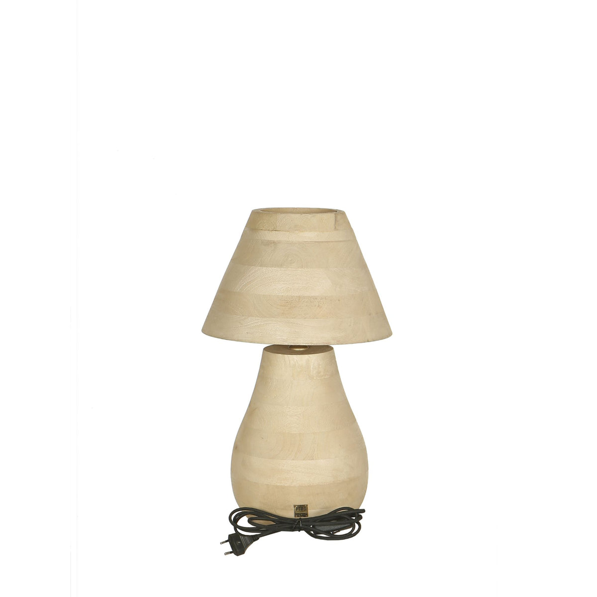 Bordlampe Peake Natur mangotræ Small PTMD
