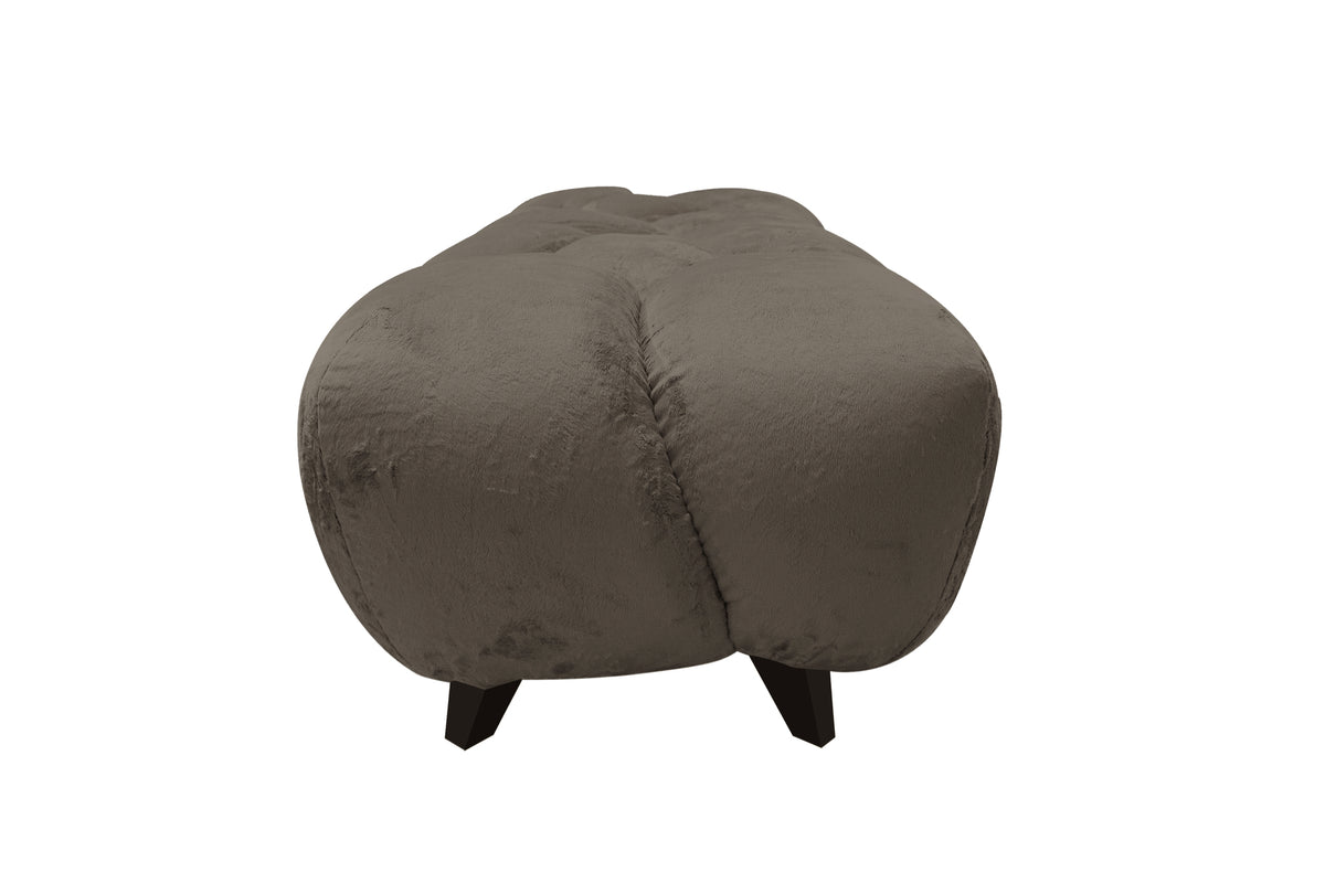 Nubibus bænk mørk taupe 160,0 x 60,0 x 41,0 cm PTMD