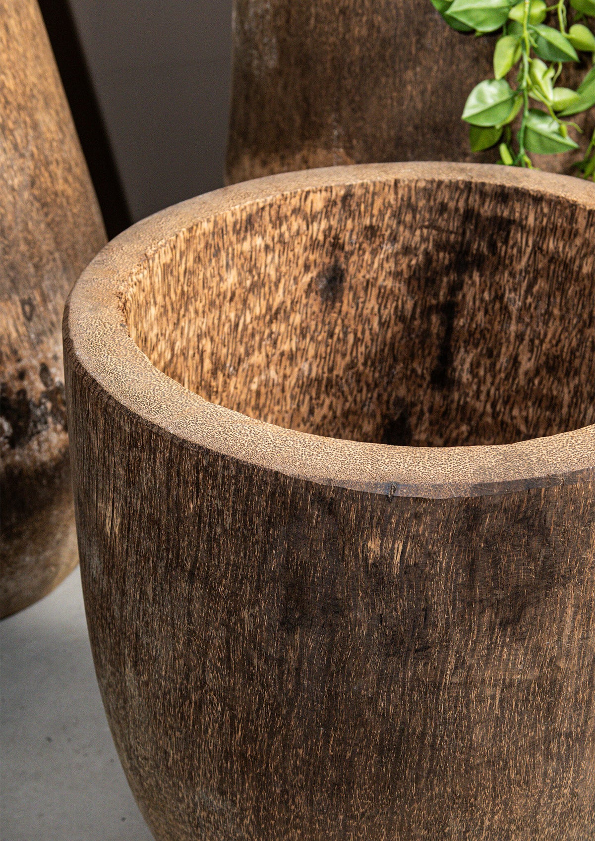 Palmhout Pot Jamez Luxe Extra Small Ø50x60 cm PTMD