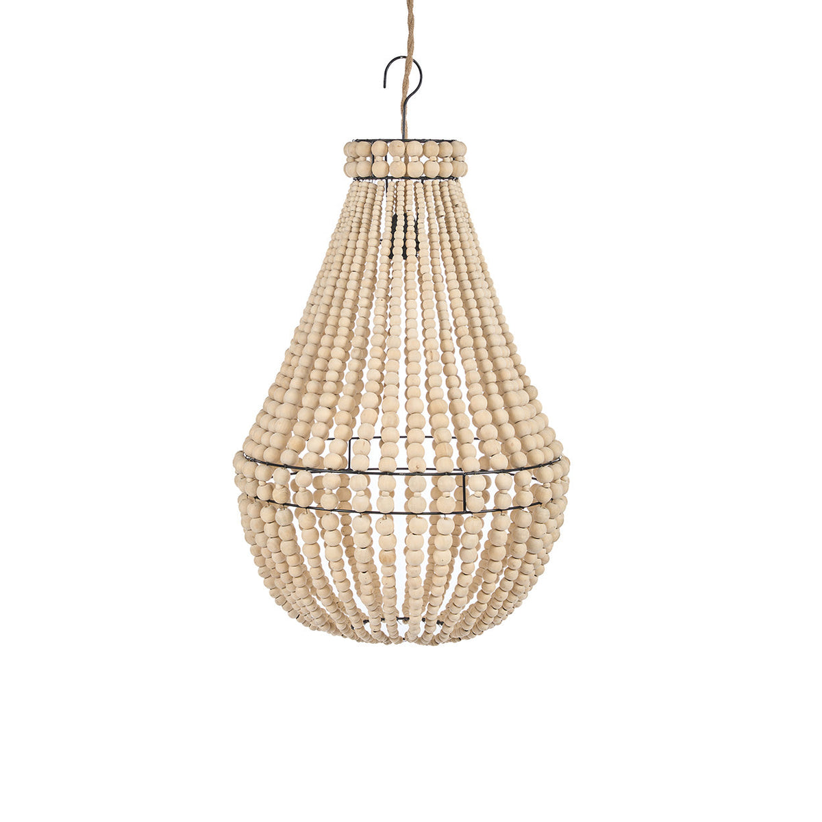 Lysekrone Teardrop Naturel Medium Bazar Bizar