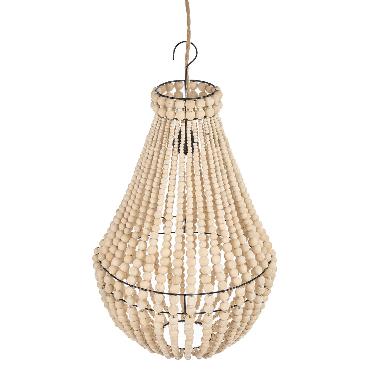 Lysekrone Teardrop Naturel Medium Bazar Bizar