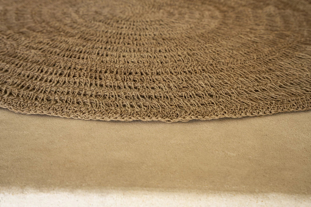 Seagrass-tæppet Naturel 100 cm Bazar Bizar