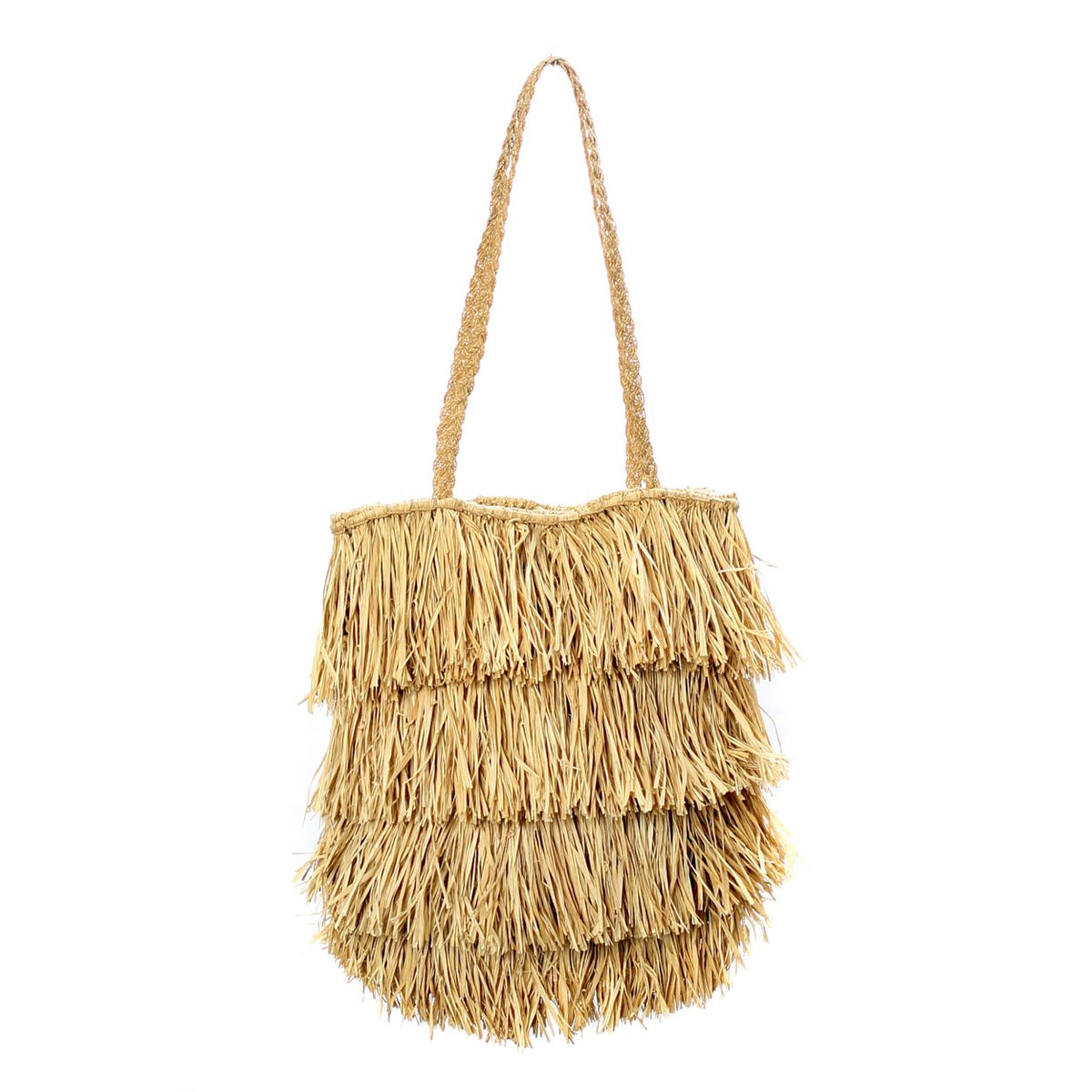 Raffia Bahamas-tasken - Natur Bazar Bizar