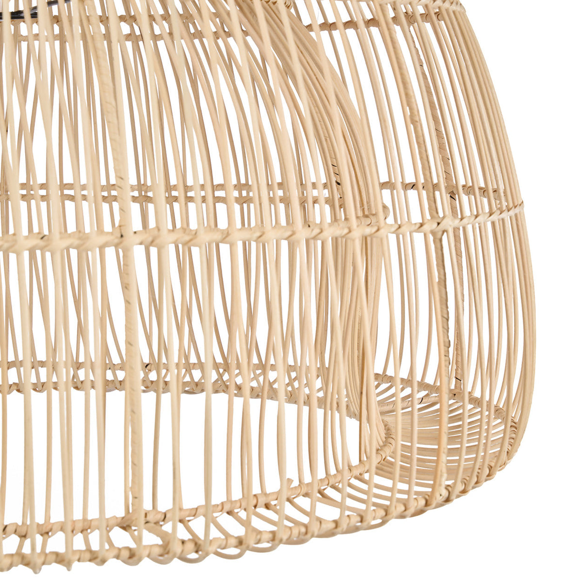 Matcha Whisk-pendellampen Natural Large fra Bazar Bizar