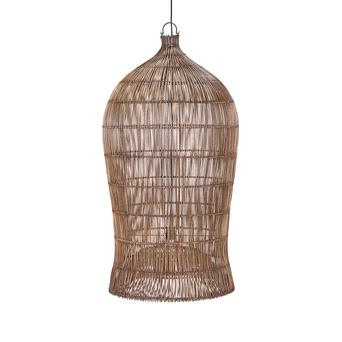 Woven Bell-pendel i mørk valnød, XL – Bazar Bizar