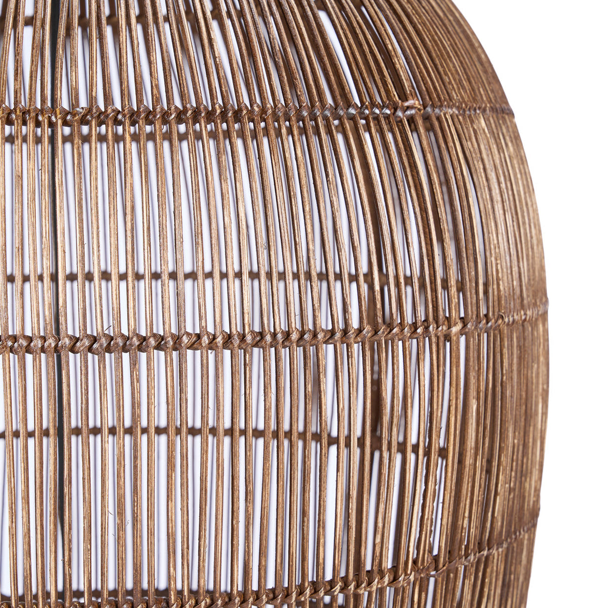 Woven Bell-pendel i mørk valnød, XL – Bazar Bizar