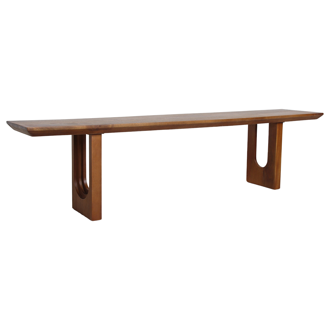 Bullnose spisebænk med affasede kanter, 180 cm, råmaterialer