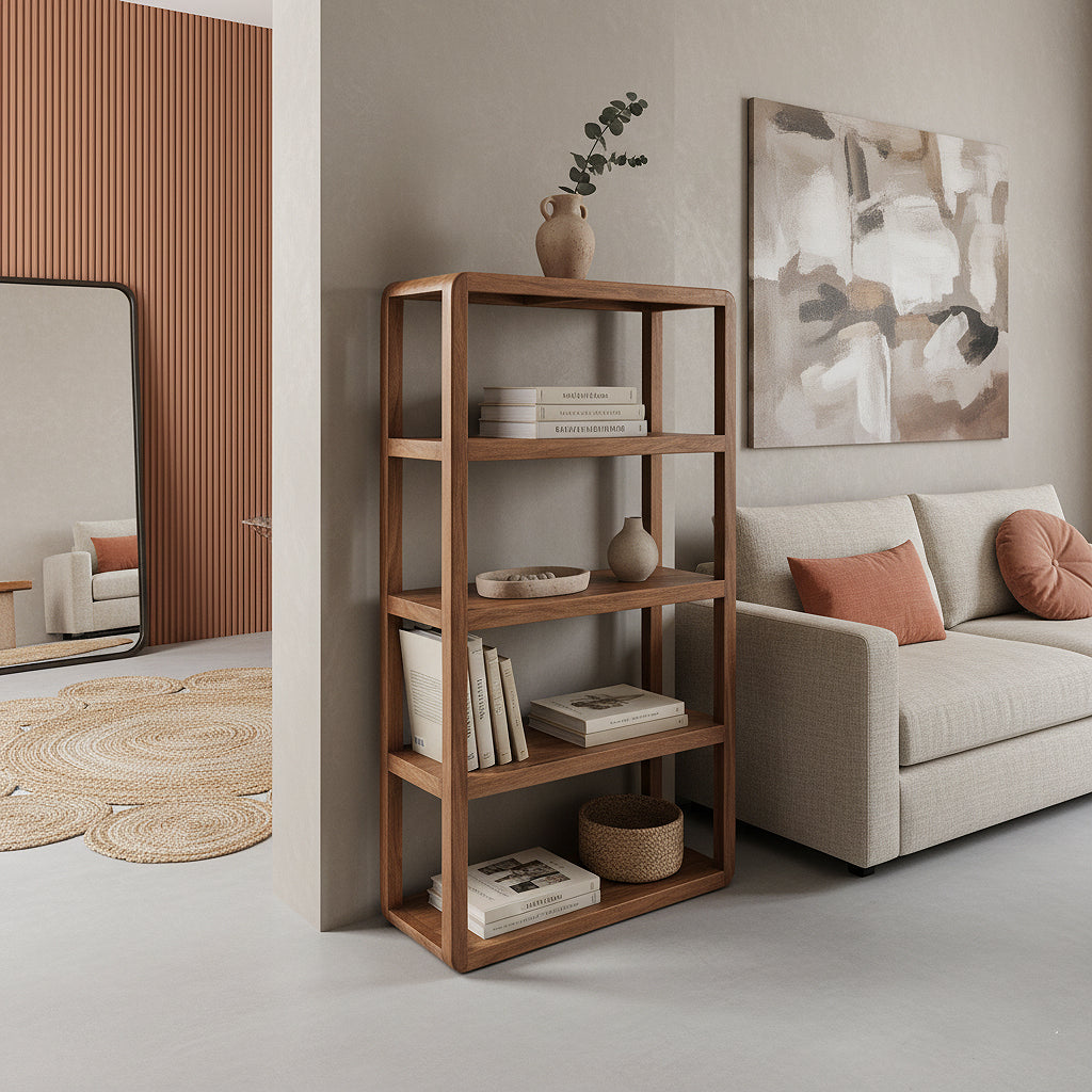 Bullnose-reol med 5 hylder Raw Materials