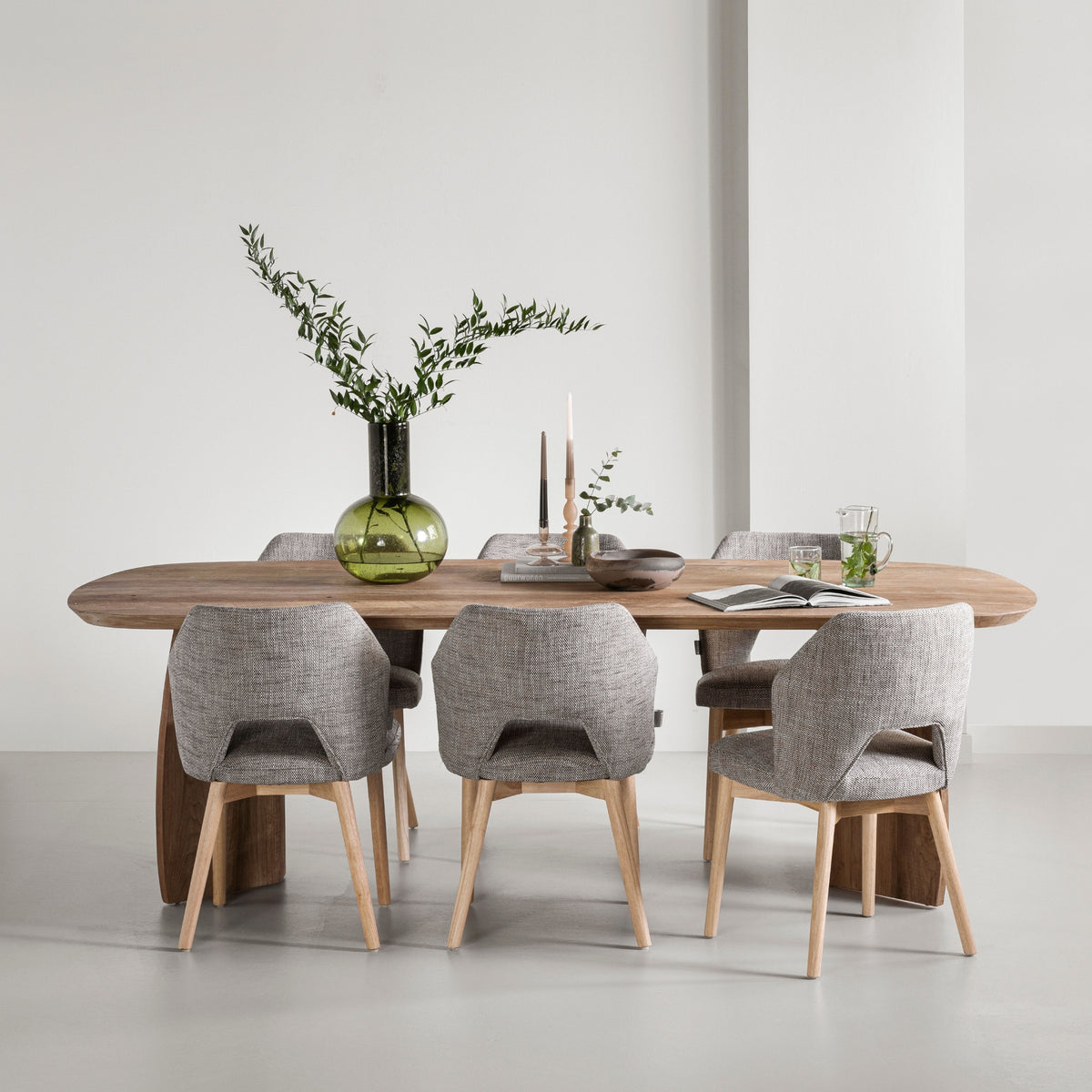 DTP Home Nova spisebord i teaktræ 220 cm
