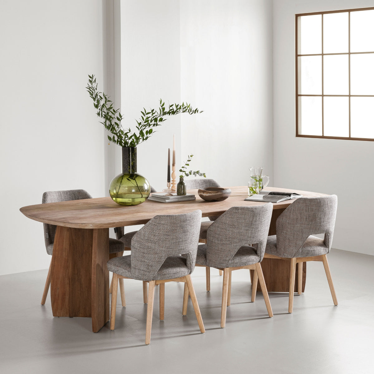 DTP Home Nova spisebord i teaktræ 220 cm