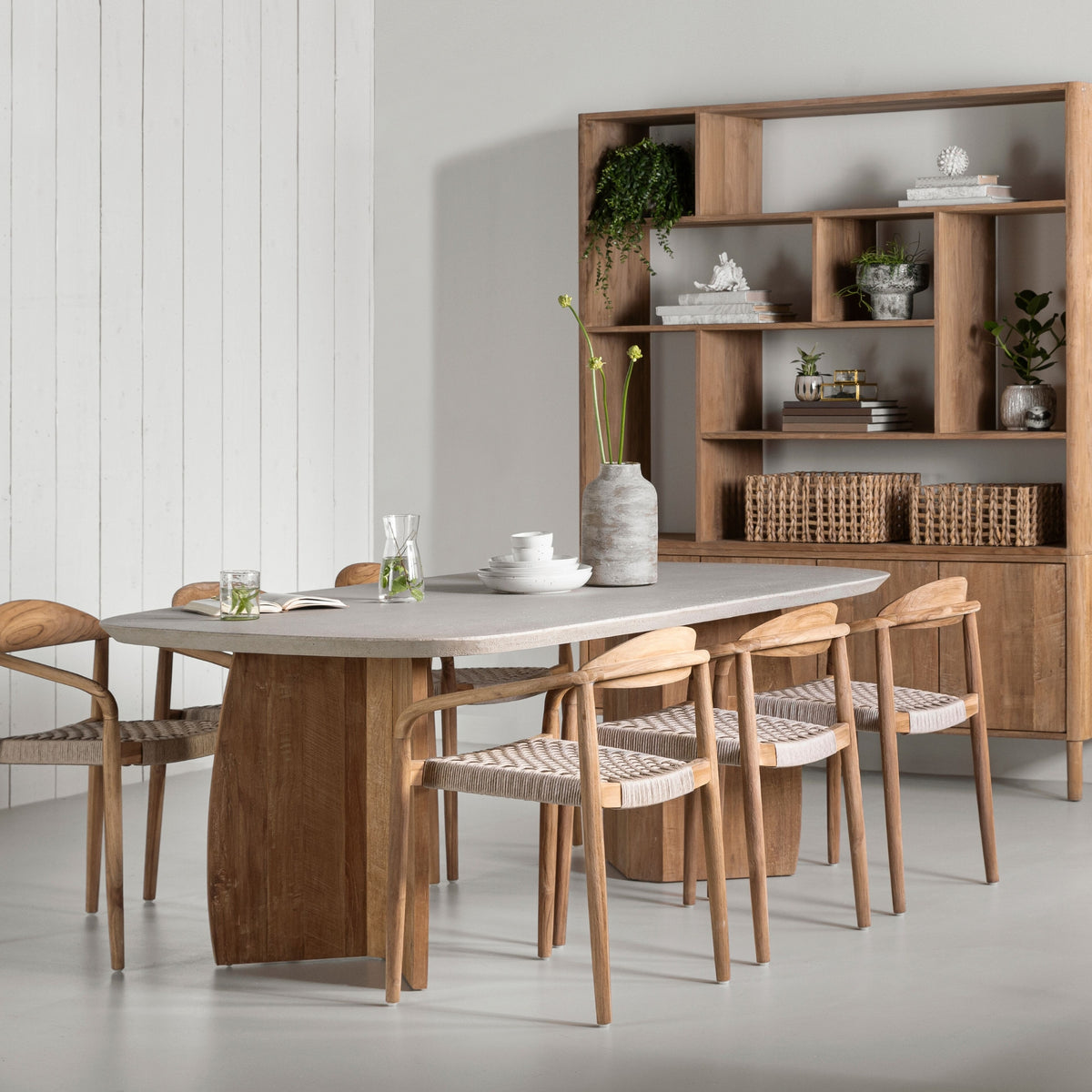 DTP Home Spisebord Nova Travertin 220 cm