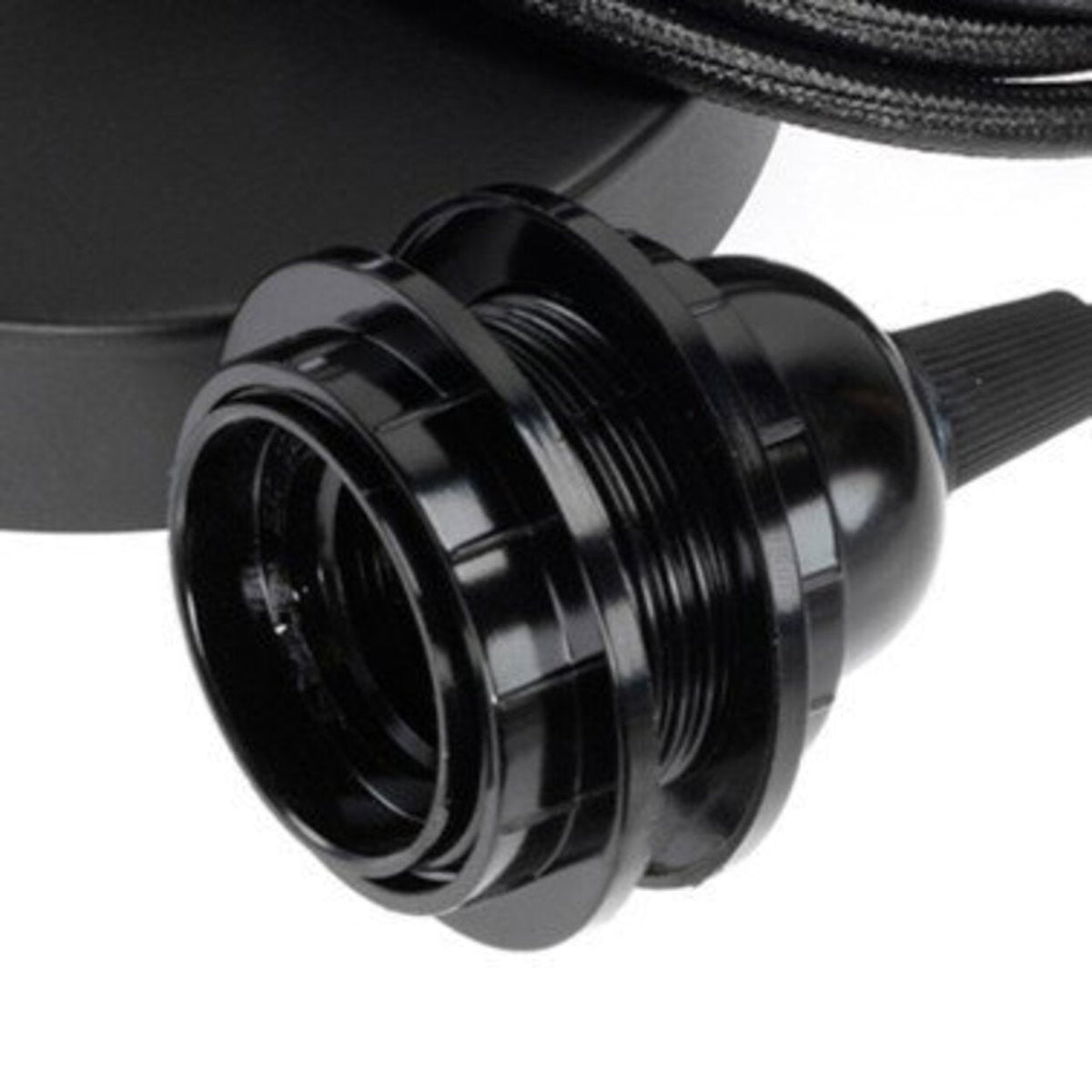 Loftlampe med 1 fatning Sort Bazar Bizar