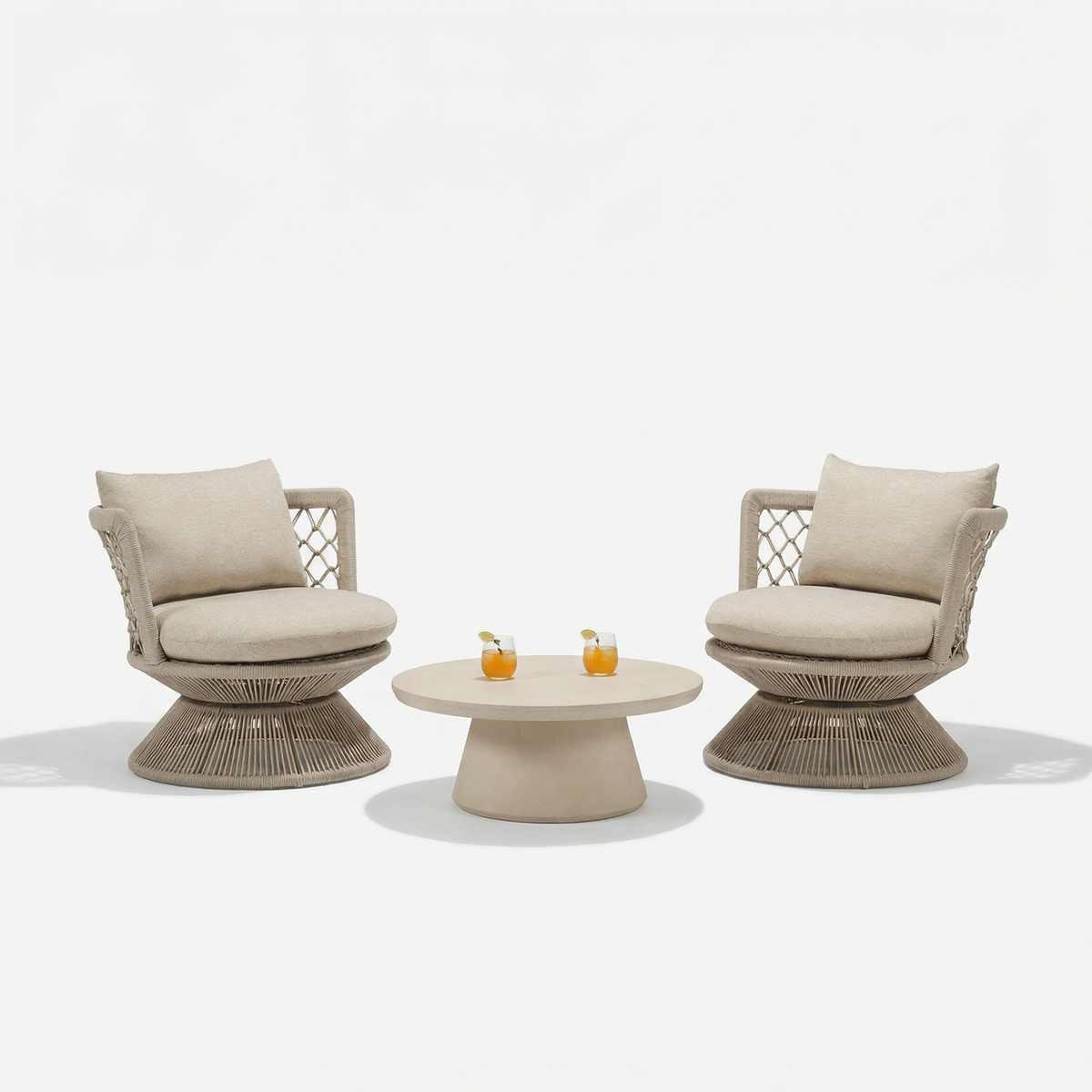 Loungestol Roselle Club Swivel Todo Bien