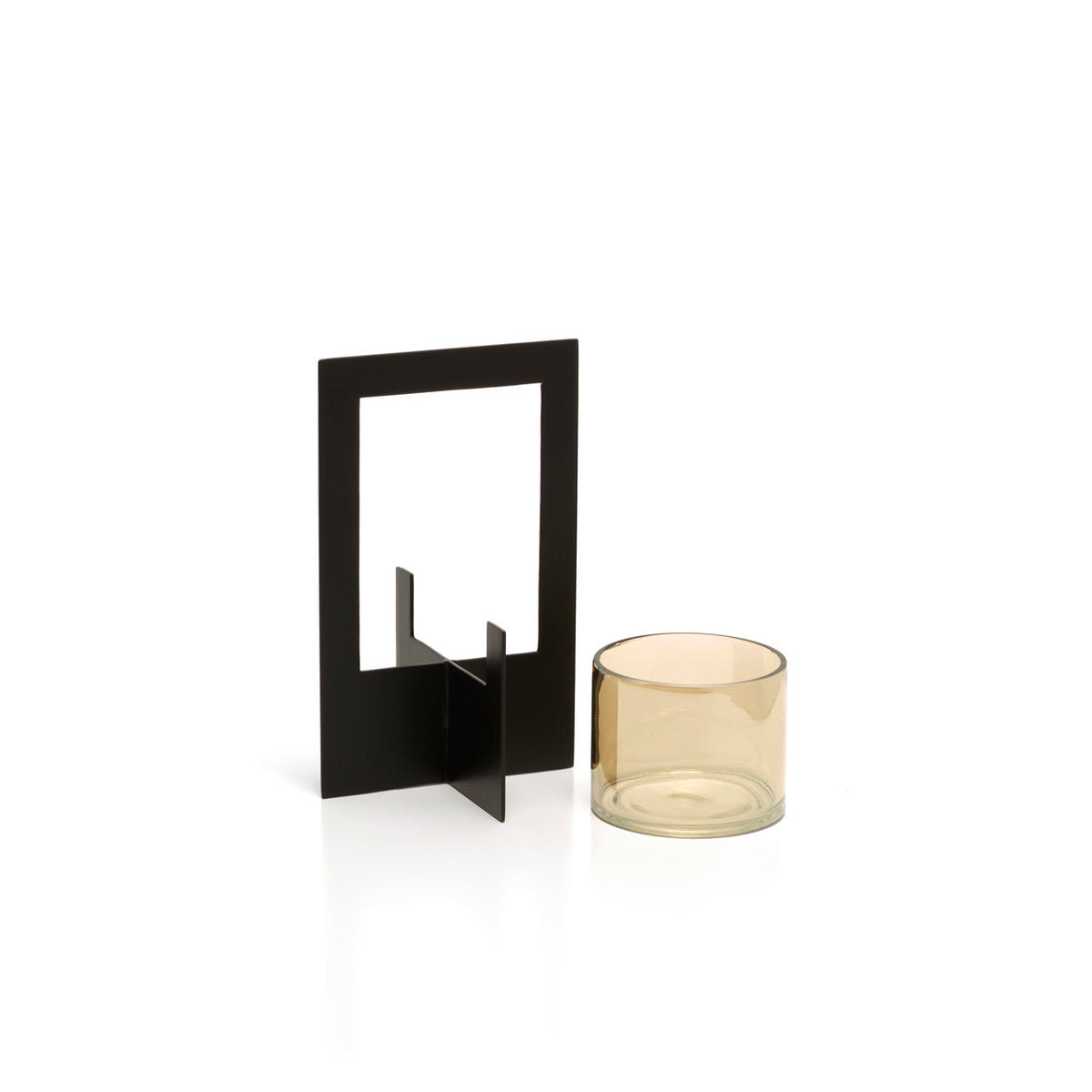 Hurricane Framed lysestage sort, stor – Bazar Bizar
