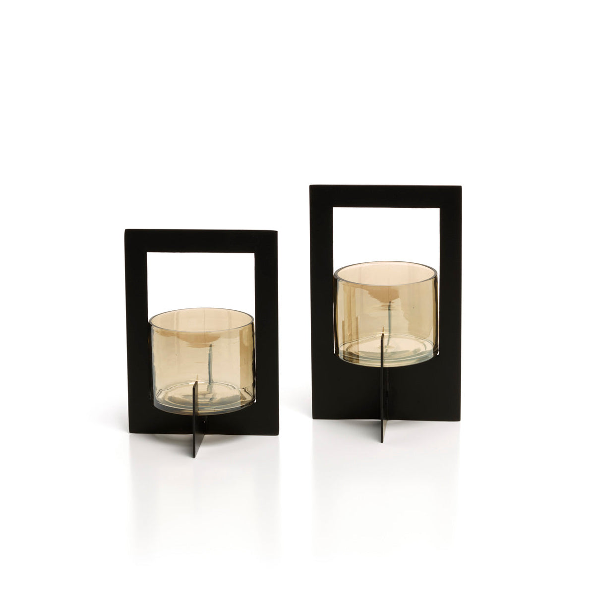 Hurricane Framed lysestage sort, stor – Bazar Bizar