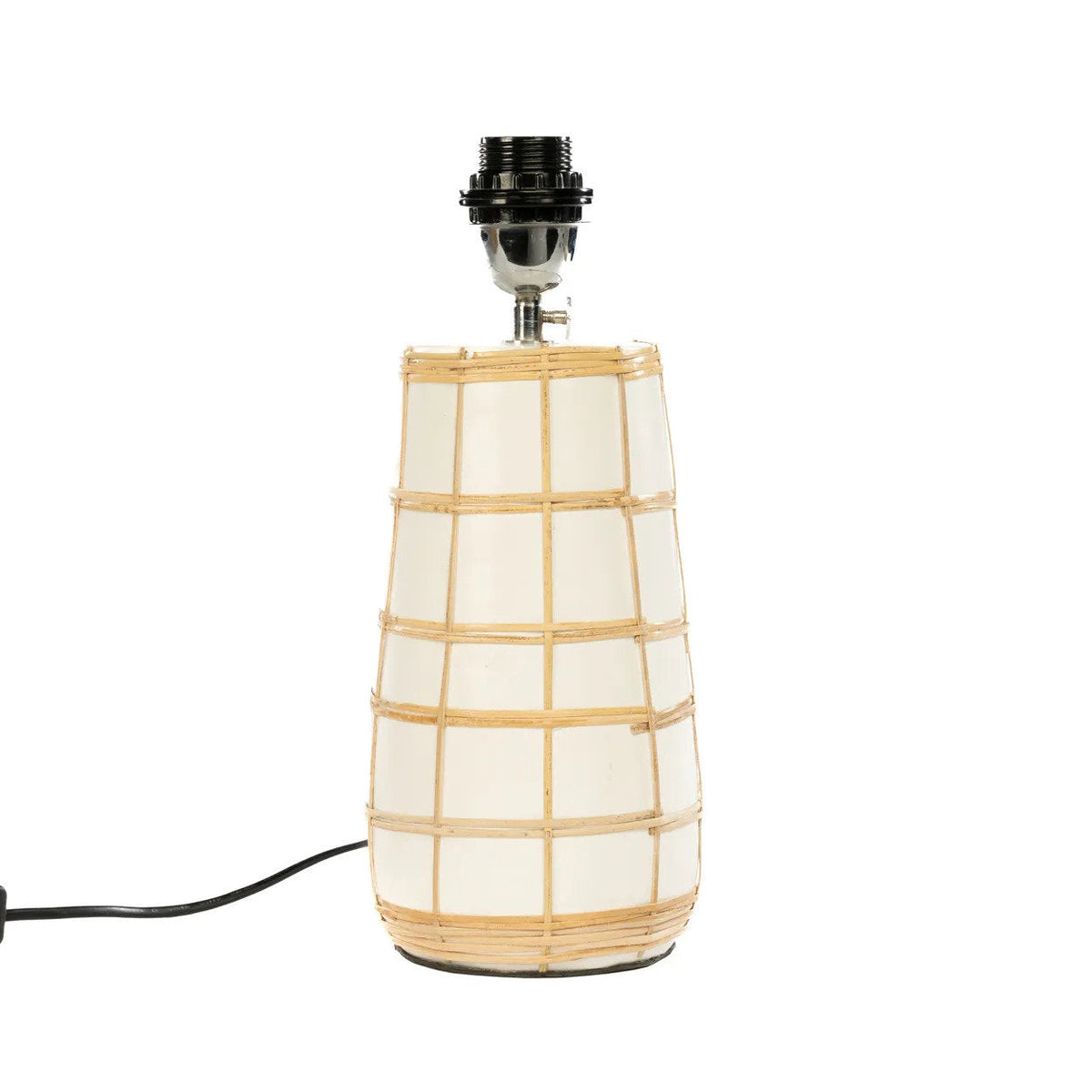 Molokai Bordlampe Hvid Natur Bazar Bizar