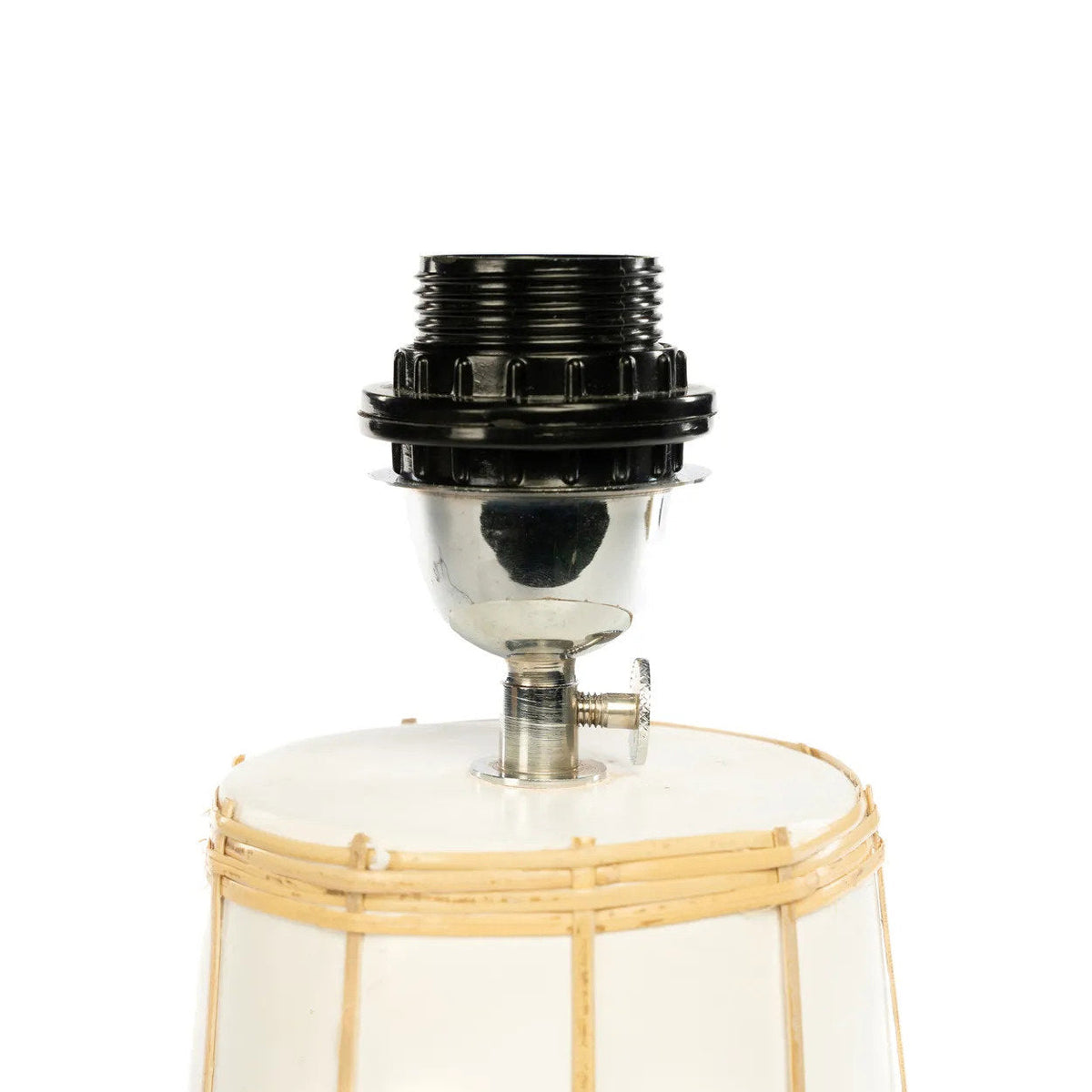 Molokai Bordlampe Hvid Natur Bazar Bizar