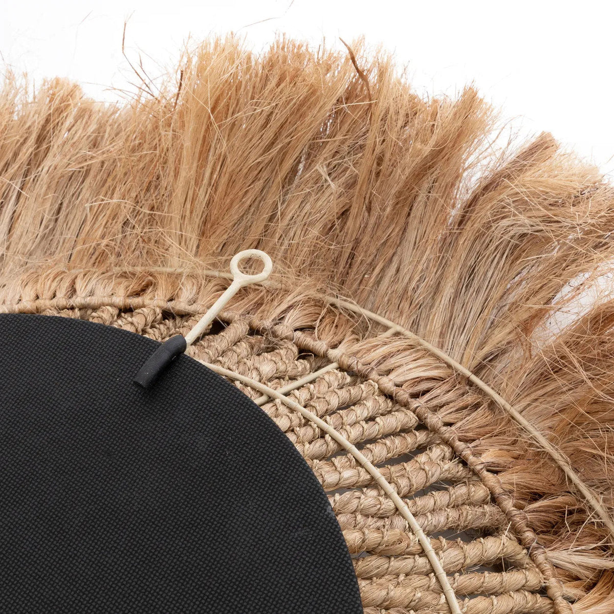 Abaca Solomon Spejl - Natur 85x85cm Bazar Bizar