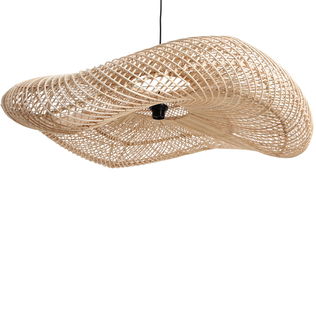 Pendellampe Wave Natural XL Raw Materials