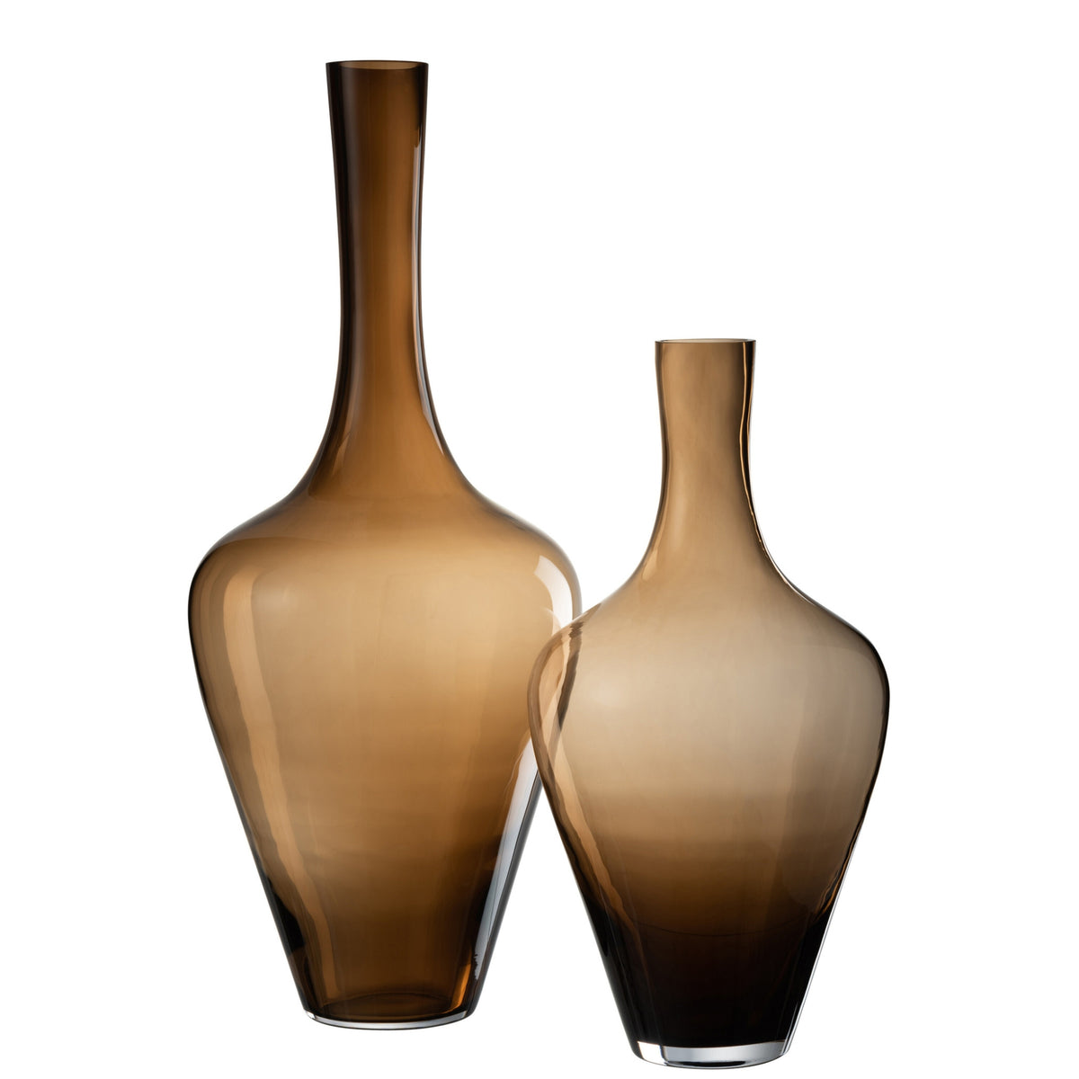 Vase Joni glas ravfarvet large J-Line