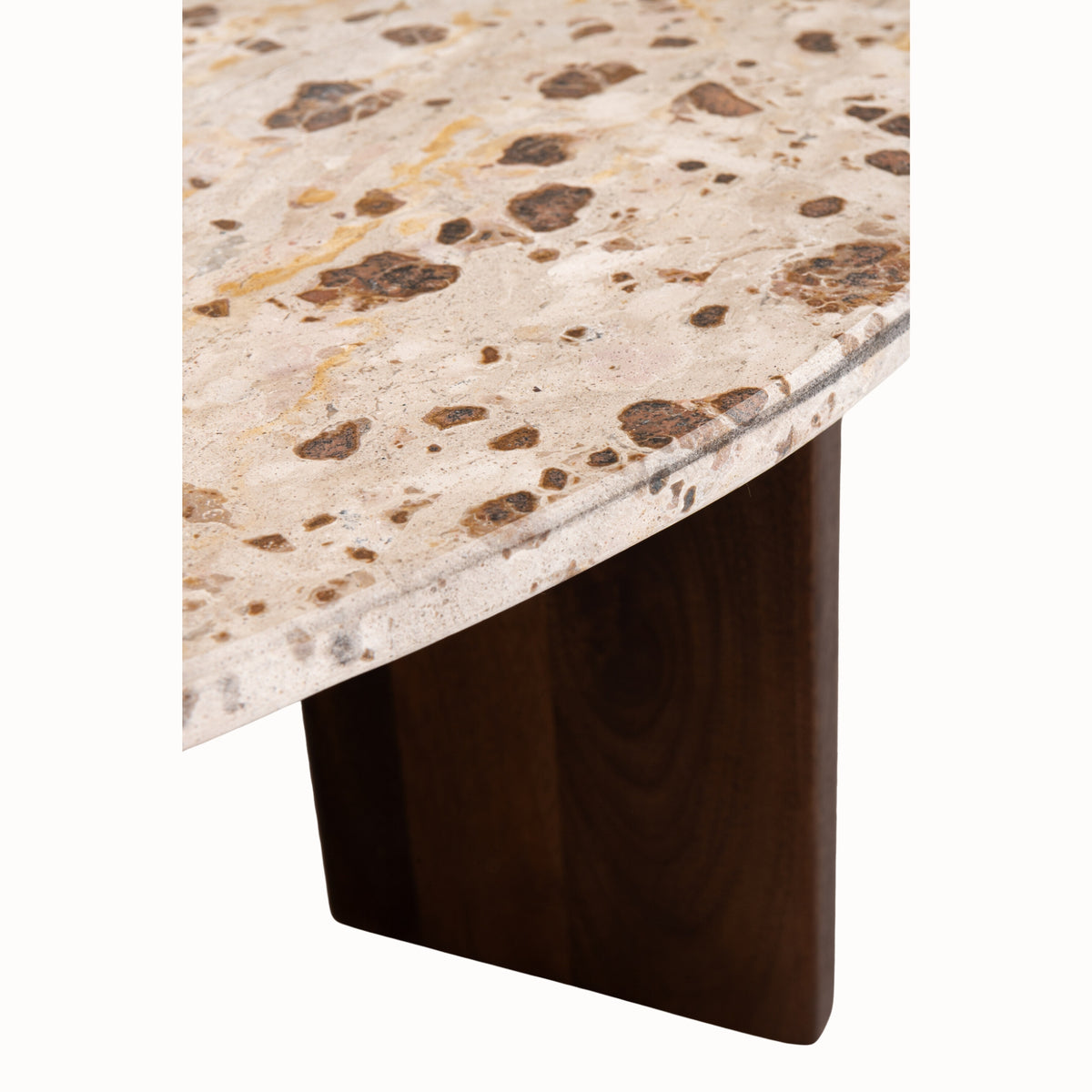 Sofabord Mathilde marmor natur/beige J-Line