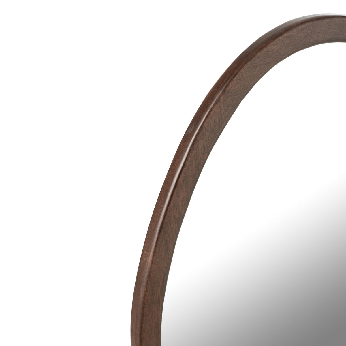 Spejl Whisp mango-træ/MDF brun large 59x2,5x56 cm