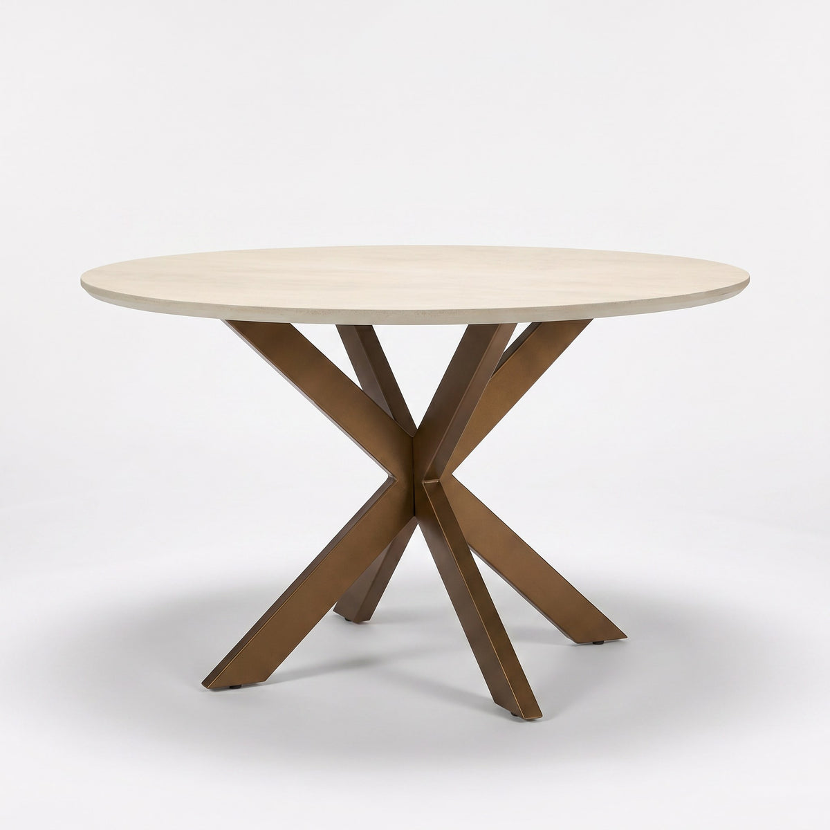 Spisebord Madison mangotræ sand rund 130 cm Starfurn