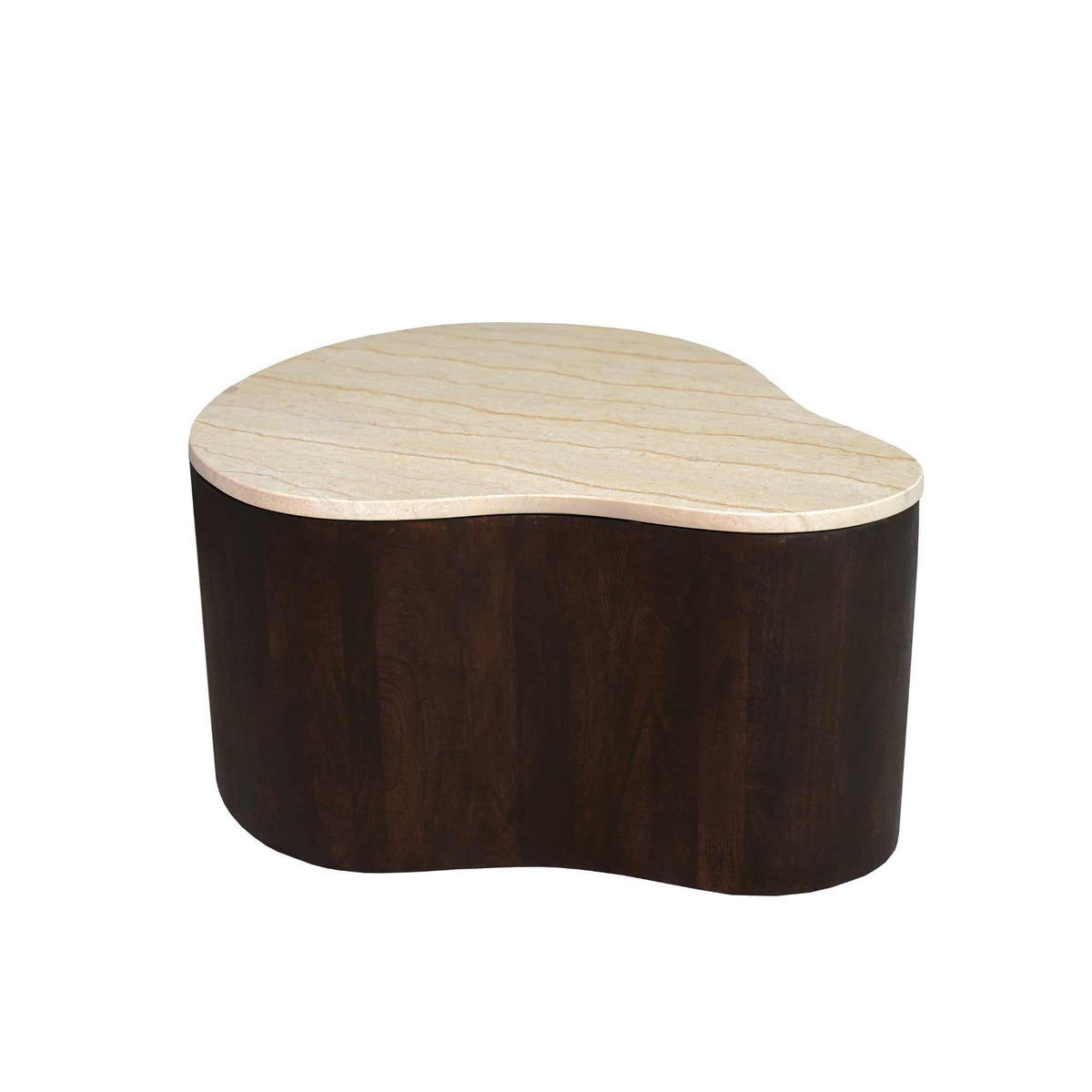 Sofabord Lovi mangotræ brun 77 cm Starfurn