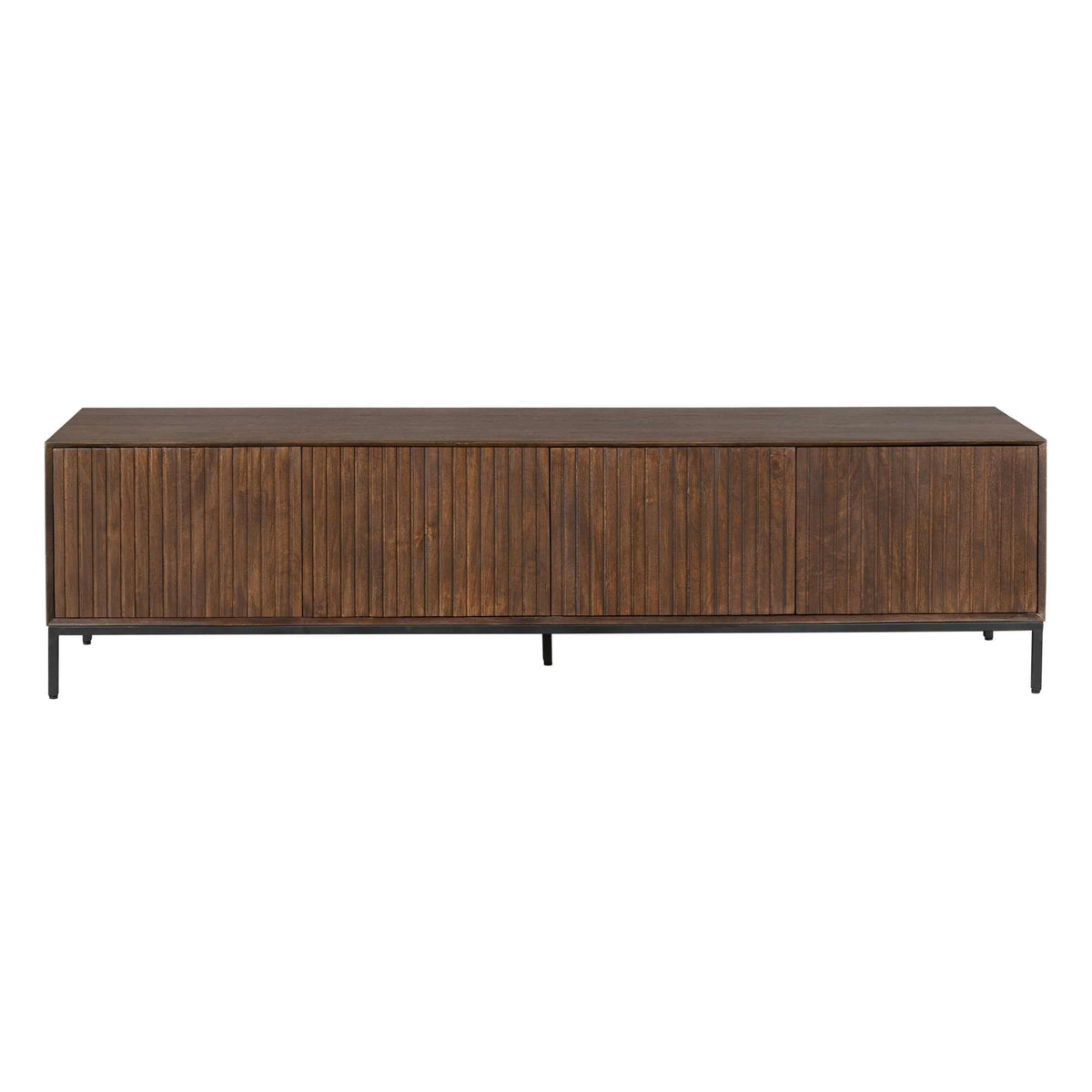 TV-møbel Madison mangotræ brun 210 cm Starfurn