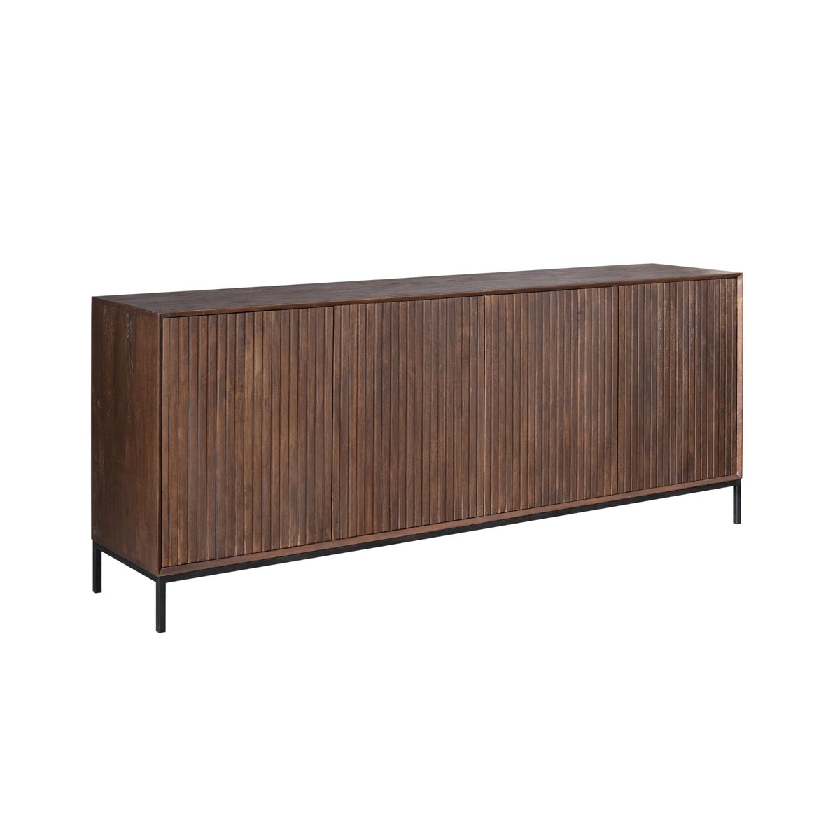 Skænk Madison mangotræ brun 210 cm Starfurn