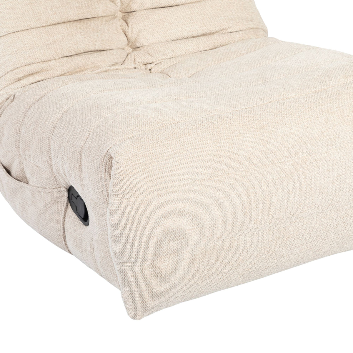 Zen hvilestol, stof, taupe, Starfurn
