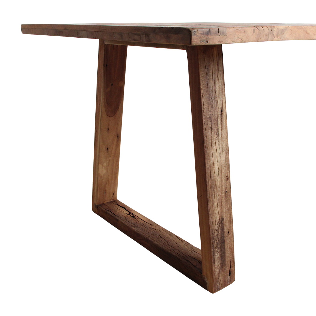Spisebord i teaktræ Farmwood 200 cm Raw Materials