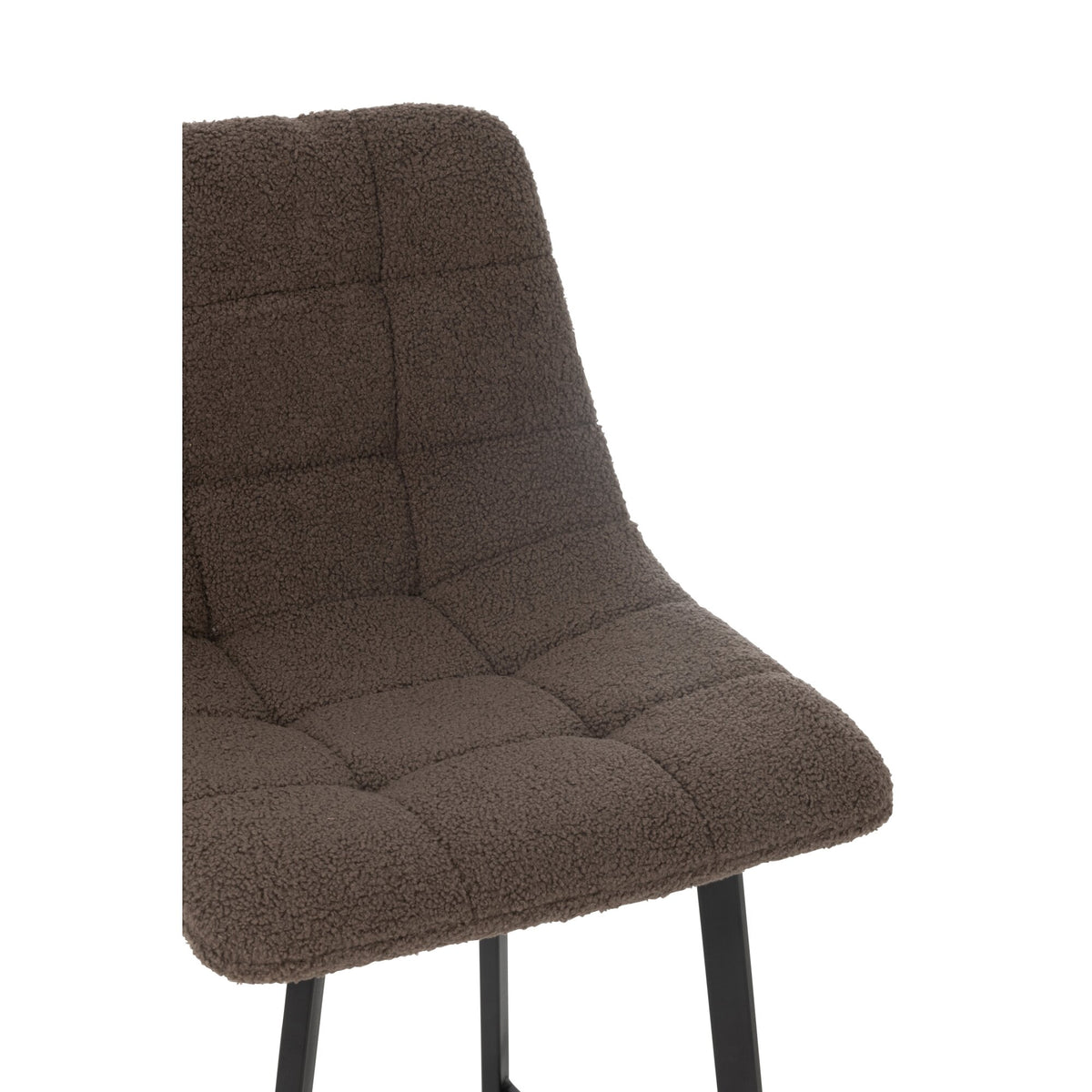 Barstol Kent metal/polyester brun J-Line