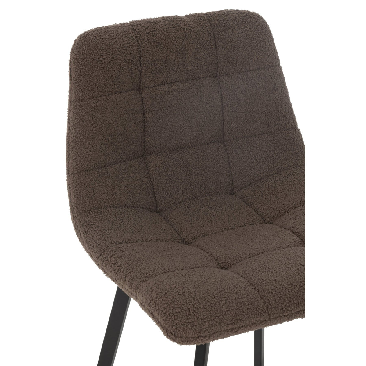 Barstol Kent metal/polyester brun J-Line