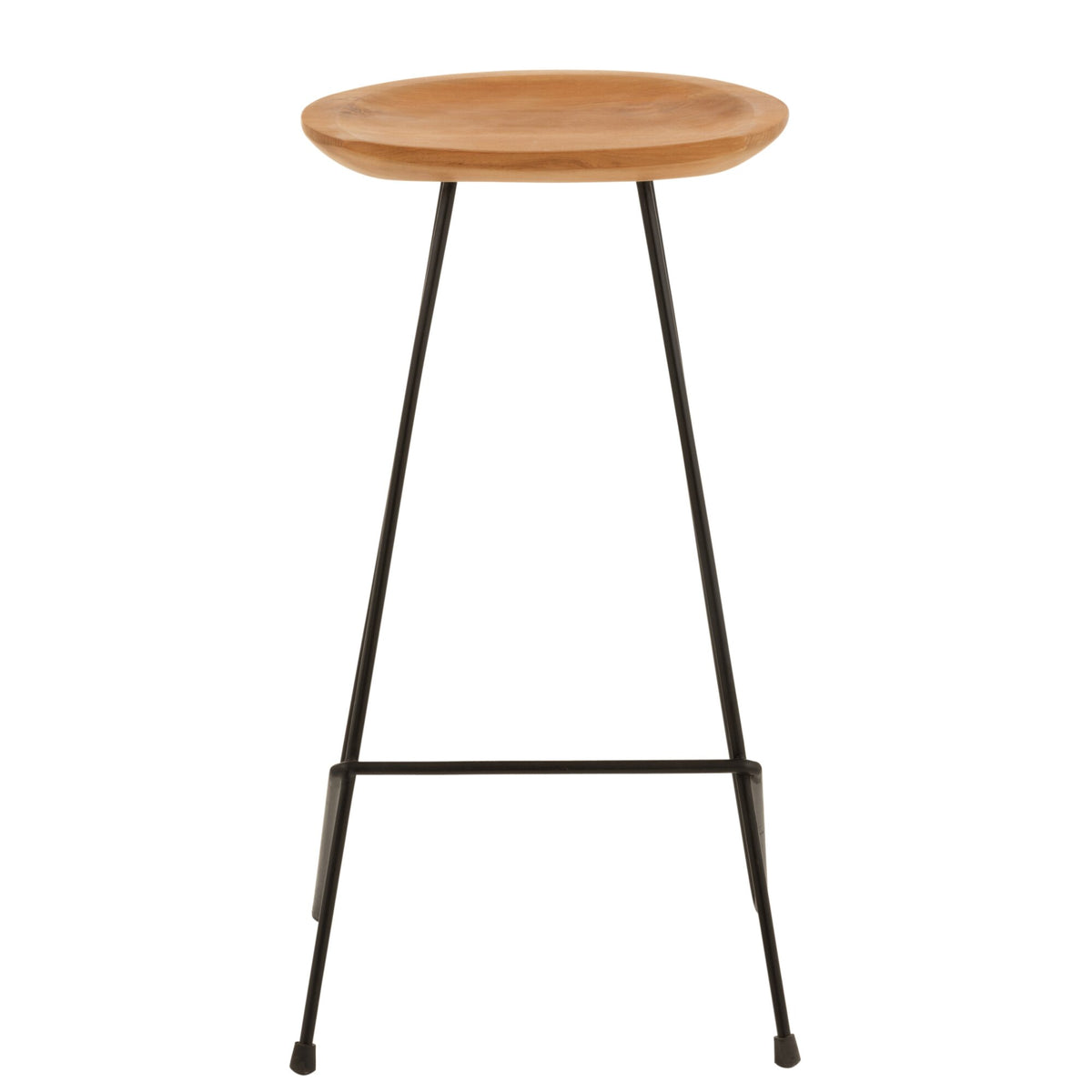 Barstol Teaktræ/Jern Naturel J-Line