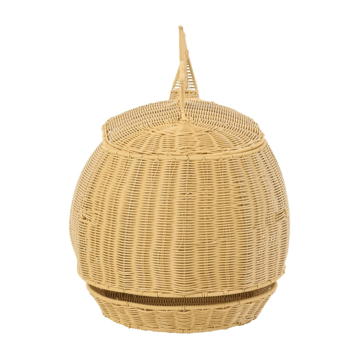 Mand Hval Kunststof Natur J-Line