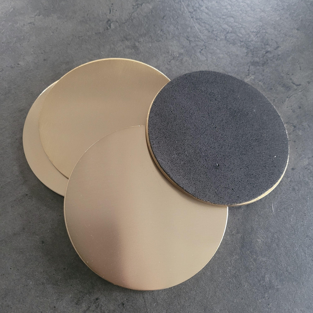 Onderzetters Goud Set van 6 - Onderzetter - Fine Dining & Living - livinglovely.nl