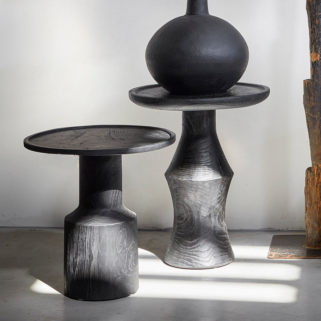 Sidebord Nero Twilight Raw Materials